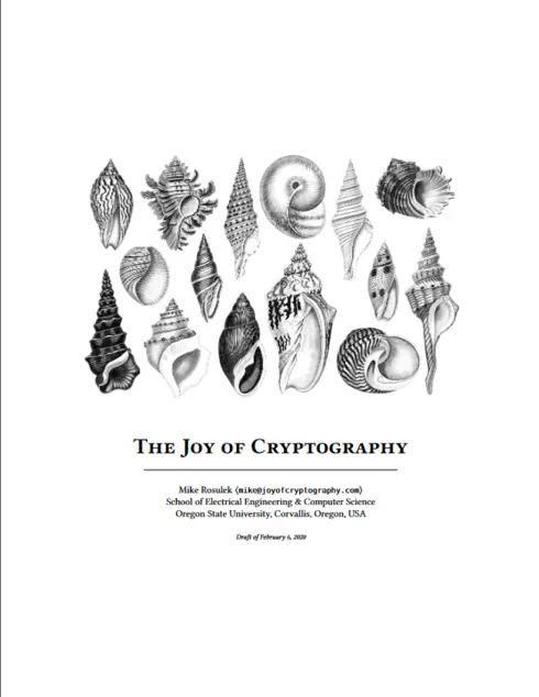 The Joy of Cryptography cover image Read more about The Joy of Cryptography