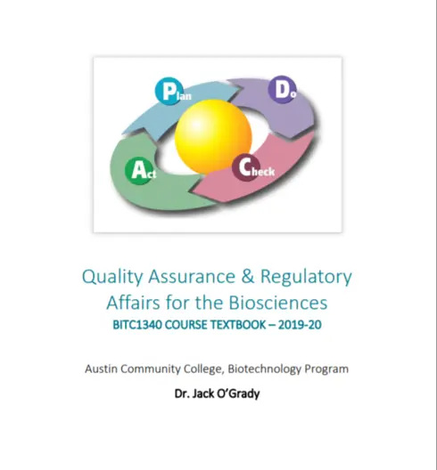Read more about Quality Assurance & Regulatory Affairs for the Biosciences