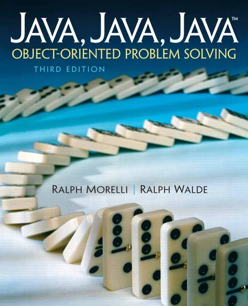 Java, Java, Java: Object-Oriented Problem Solving cover image Read more about Java, Java, Java: Object-Oriented Problem Solving