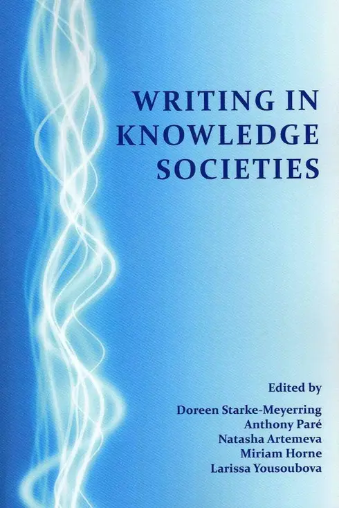 Writing in Knowledge Societies cover image Read more about Writing in Knowledge Societies