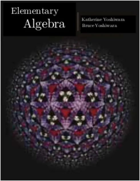 Elementary Algebra cover image Read more about Elementary Algebra