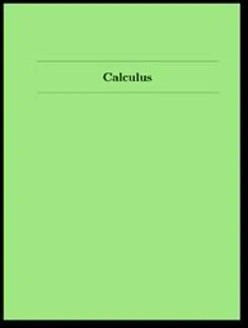 Whitman Calculus cover image Read more about Whitman Calculus