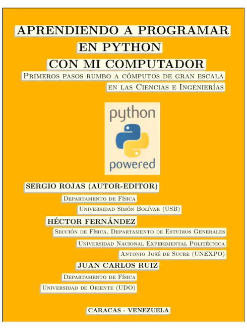 Read more about Aprendiendo a Programar en Python con mi Computador: Primeros pasos rumbo a cómputos de gran escala en las Ciencias e Ingenierías