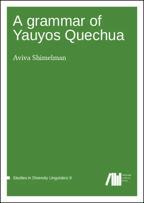 A grammar of Yauyos Quechua cover image Read more about A grammar of Yauyos Quechua