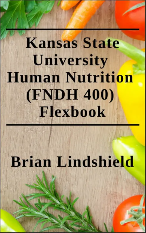 Kansas State University Human Nutrition Flexbook cover image Read more about Kansas State University Human Nutrition Flexbook