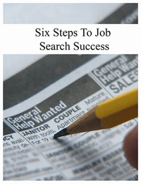 Six Steps To Job Search Success cover image Read more about Six Steps To Job Search Success