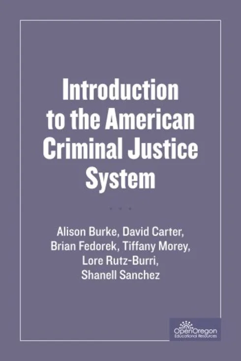 Introduction to the American Criminal Justice System cover image Read more about Introduction to the American Criminal Justice System