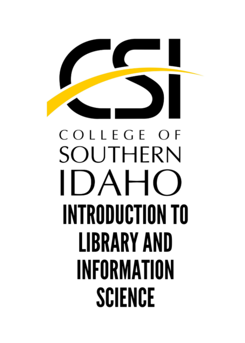 Read more about Introduction to Library and Information Science