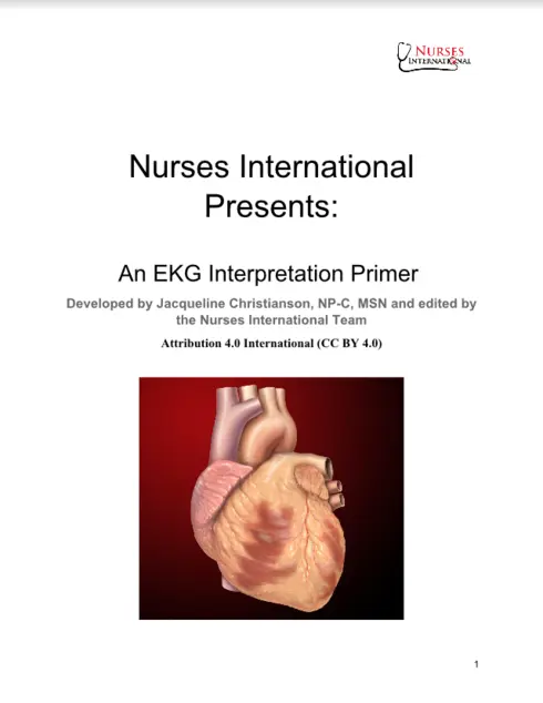 An EKG Interpretation Primer cover image Read more about An EKG Interpretation Primer