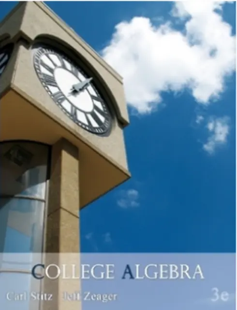 College Algebra cover image Read more about College Algebra