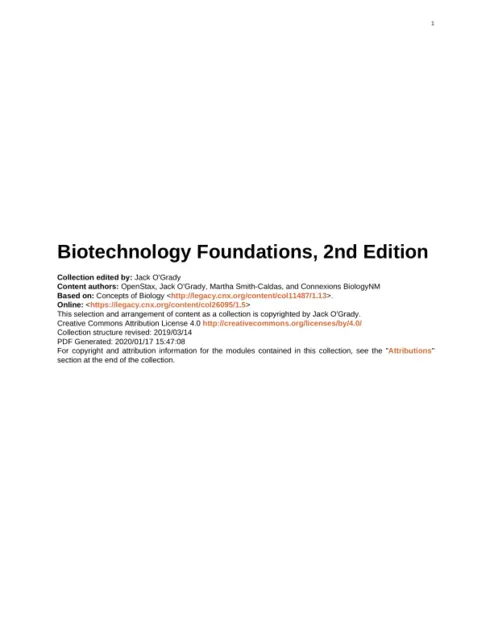 Biotechnology Foundations - 2nd Edition cover image Read more about Biotechnology Foundations - 2nd Edition