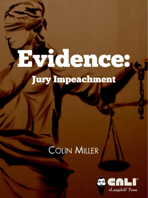 Read more about Evidence: Jury Impeachment