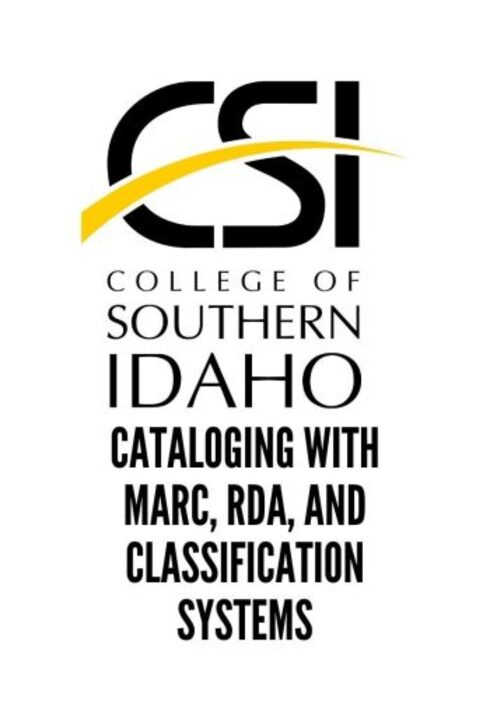 Read more about Cataloging with MARC, RDA, and Classification Systems