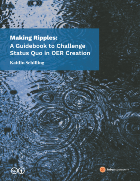 Read more about Making Ripples: A Guidebook to Challenge Status Quo in OER Creation